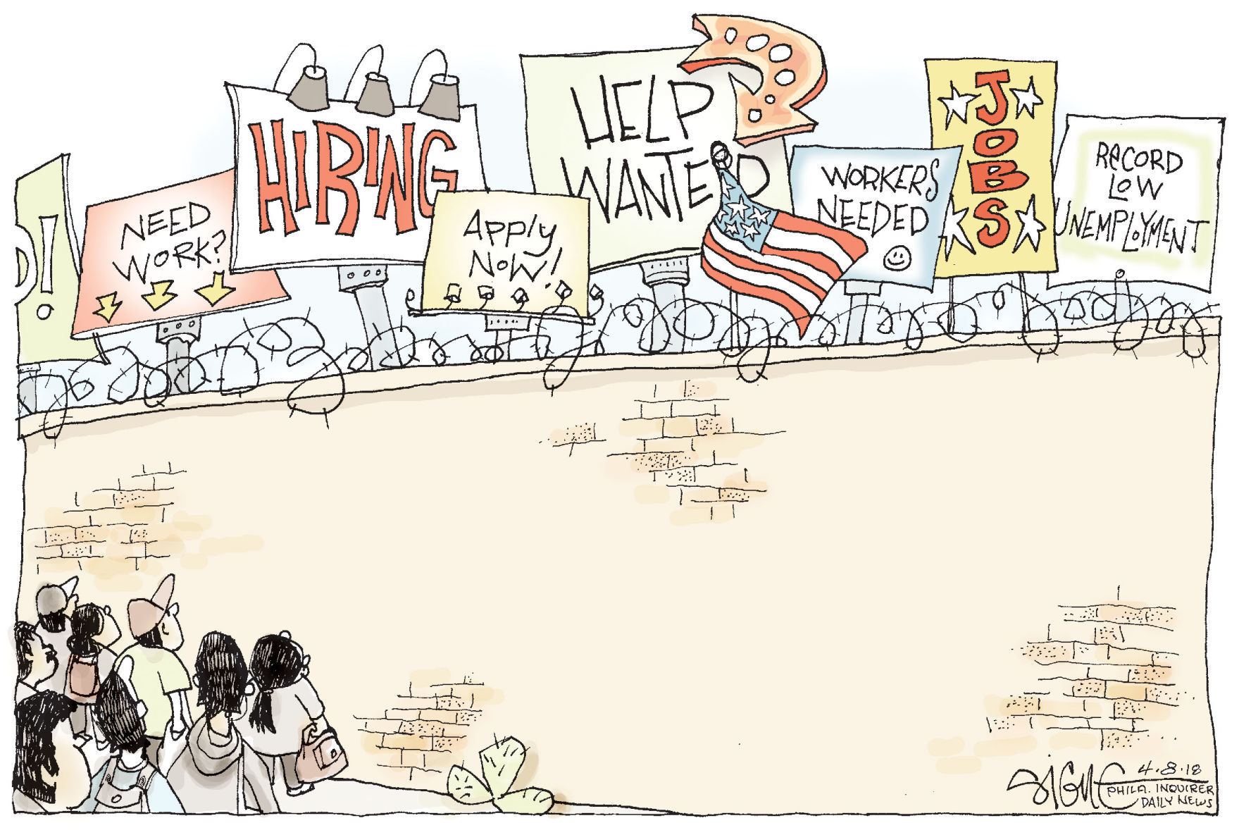 Signe Wilkinson / Philadelphia Daily News